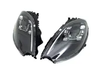 Led Headlamps in Black - RHD (right hand drive). Porsche Macan - 95B04490091